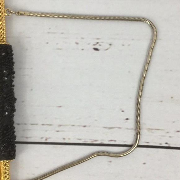 Vintage Vivant by Sarne Black Beaded Evening Bag - Picture 7 of 8